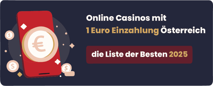 Bei welchem online Casino kann man 1€ Einzahlen - Komplette Liste