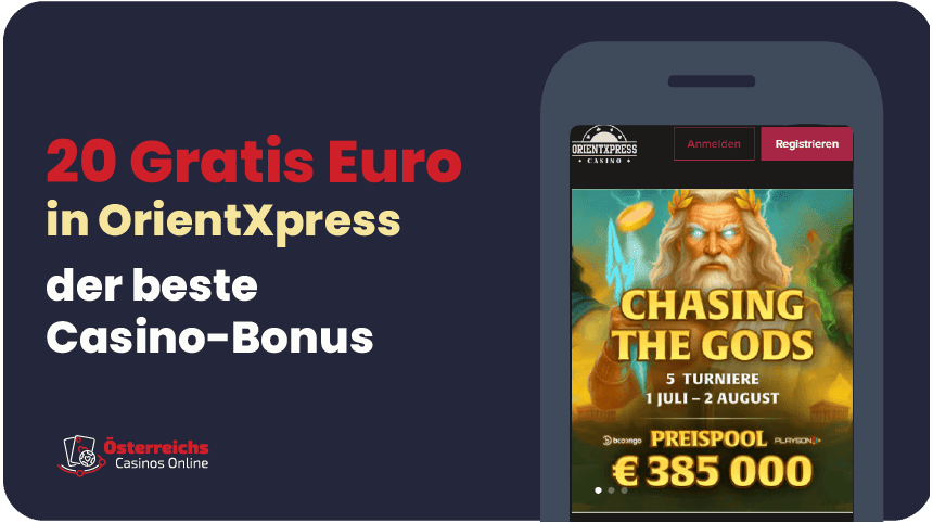 20 Euro no Deposit in Casino Orient Xpress