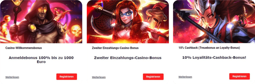 Promotionsgebote Promotionsgebote in 31Bet Casino Online