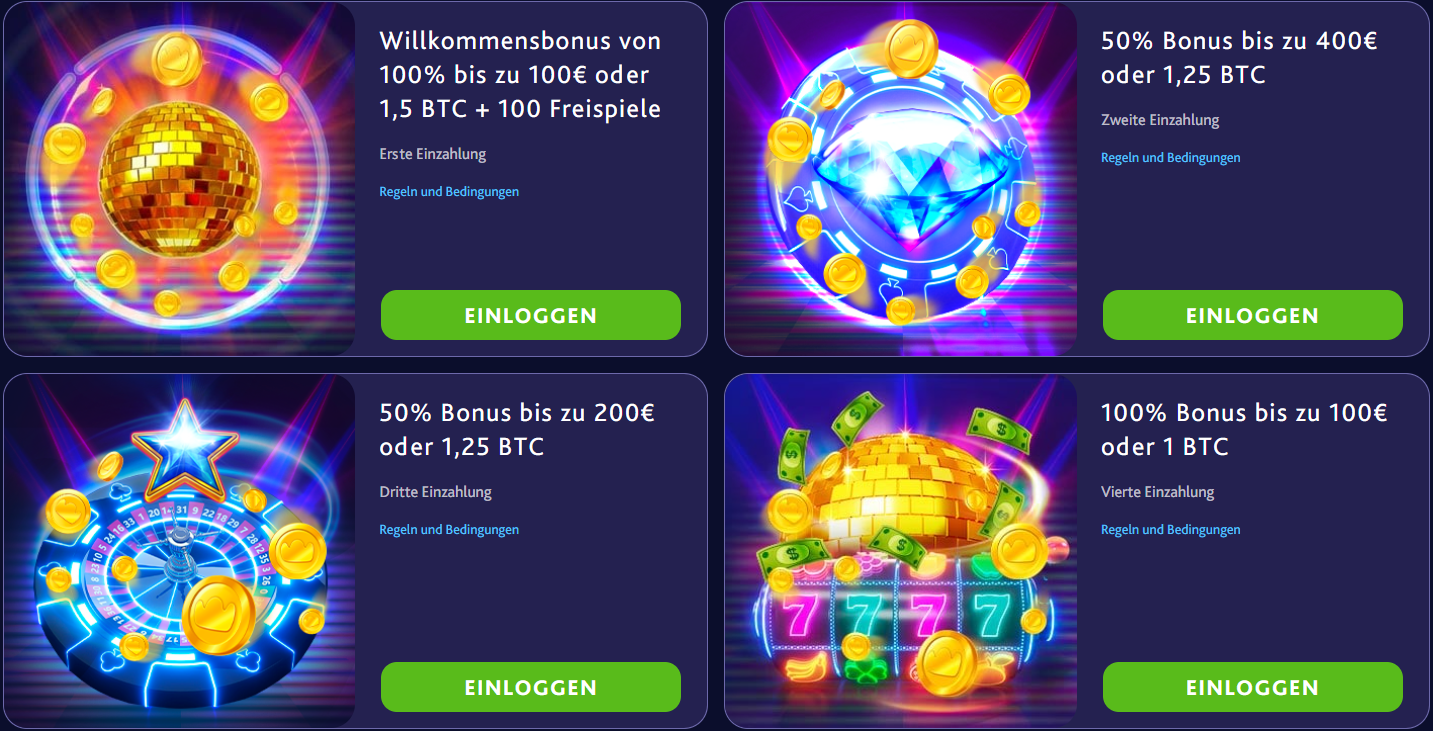 Promotionsgebote Promotionsgebote in 7Bit Online Casino 2025