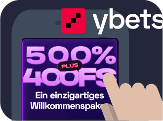 YBets Casino mit 200% Willkommensbonus ab nur 15€ Mindesteinzahlung - Top Bonusbedingungen für österreichische Casinospieler
