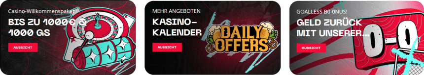 Aktuelle Bonusangebote für österreichische Spieler bei Casino Chalk Wins 