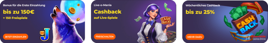 Aktuelle Bonusangebote für österreichische Spieler bei Casino Coolzino 