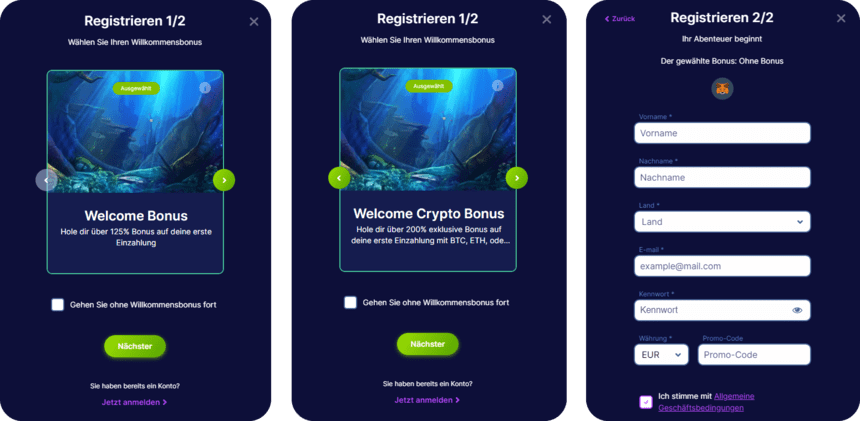 Registrierung bei JazzSlot für Spieler aus Österreich 2026