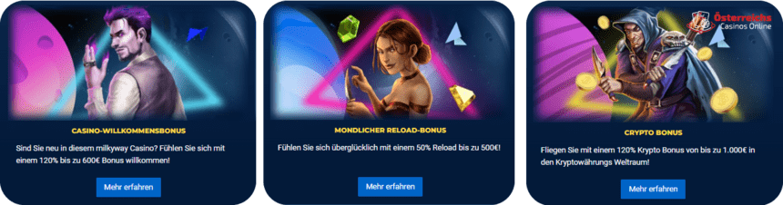 Promotionsgebote Promotionsgebote in jupi Casino Online