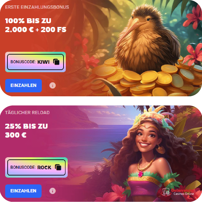 Auf der Suche nach dem perfekten Bonus für Österreicher im Koru Casino