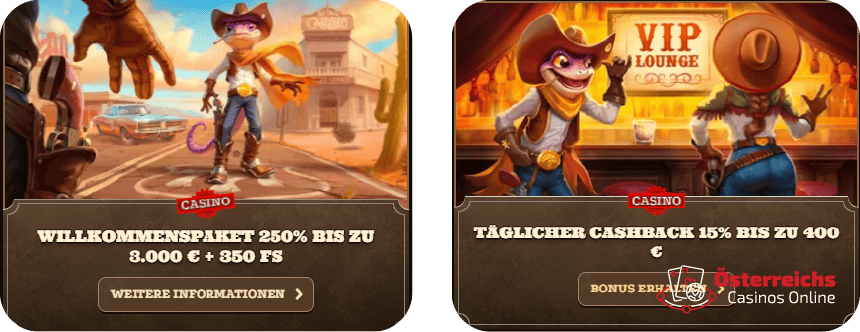 Vorteilhafte Boni im österreichischen Casino Lizaro