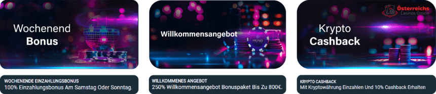 Promotionsgebote Promotionsgebote in Casino Online Mond