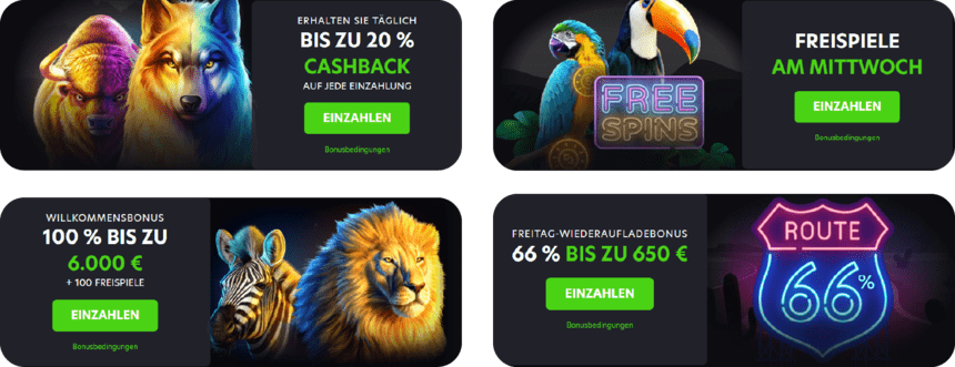 Promotionsgebote in Neospin Casino Online