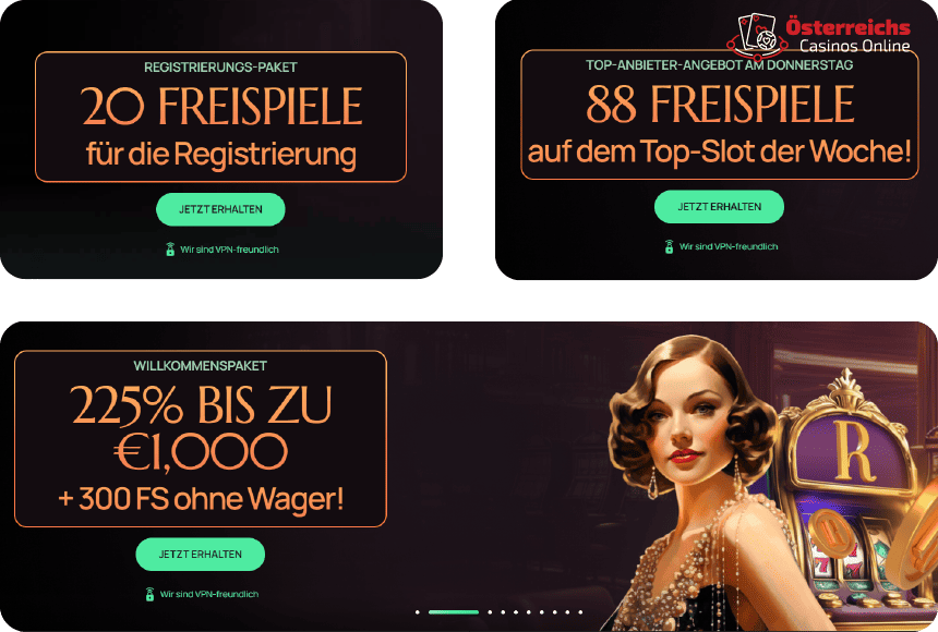 Cashback, Startguthaben, wöchentliche Boni bei Ritzo in Österreich