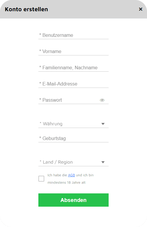 Registrierung bei Scatterhall Casino für Spieler aus Österreich 2026