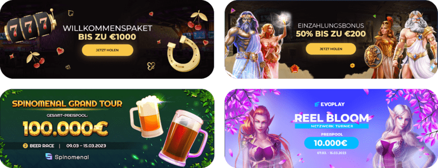 Promotionsgebote Promotionsgebote in Slotamba Casino Online