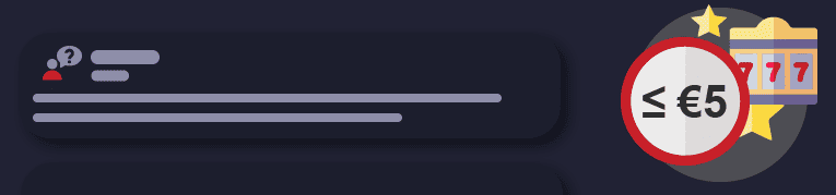 Spielautomat mit der Aufschrift 'Maximal €5', Einsatz von €10 mit rotem Kreuz markiert – Grund für die Annullierung des Gewinns.