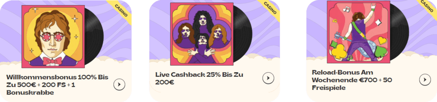 Promotionsgebote Promotionsgebote in Casino Online Vinyl