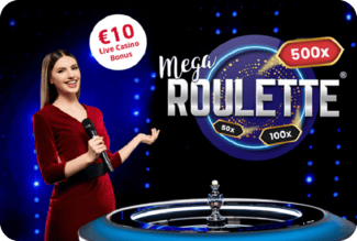 Live Casino Bonus im Win 2 day: 10 Euro Startguthaben für Live-Spiele wie Roulette und Blackjack - Croupier am Spieltisch